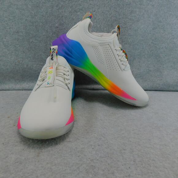 Clove Nurse Shoes Rainbow Nursing Sneakers Womens Size 8.5 Mens7 Fluid Resistant - Picture 3 of 11